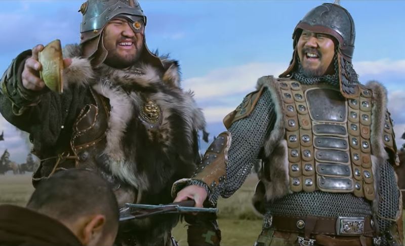 Весёлый монгольский ремейк клипа бессмертной песни Dschinghis Khan